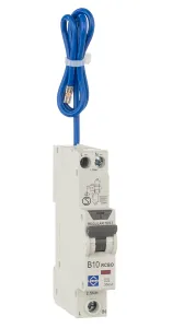 LEWDEN RCBO B10A 30mA 1MOD 1P+N SWITCHED