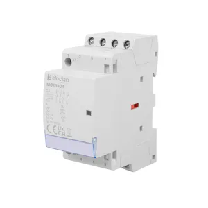 4 Pole 2 Module 25A Contactor, 4 x Normally Closed