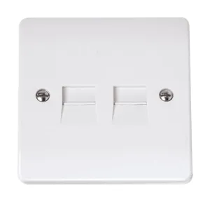 Twin Telephone Socket - Master