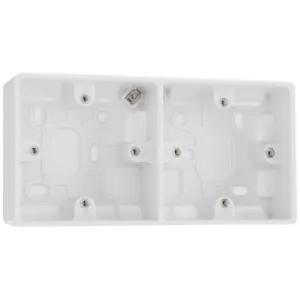 WHITE NEXUS MOULDED DUAL SURFACE PATRESS, 37MM