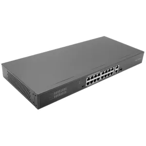 ESP 16 Port PoE Switch 225W Black