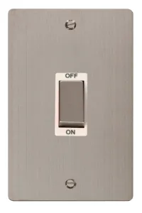 Define - 50A 2 Gang Double Pole Switch (Vertical)