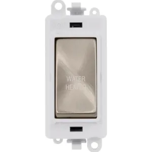 20AX Double Pole Switch Module - Polar White - Bru