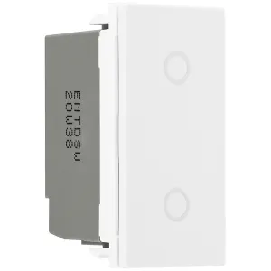 EURO MODULE TOUCH LED DIMMER, SLAVE, WHITE