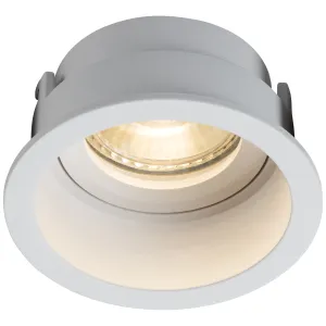 Dipa Single Fixed Round Anti-Glare Downlight White