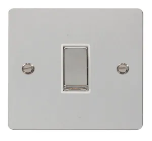 Ingot 10AX 1 Gang 2 Way Switch  - White