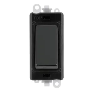 20AX 2 Way Retractive Switch Module - Black - Blac