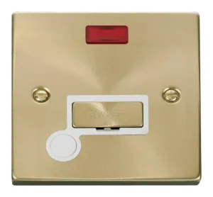 13A Fused 'Ingot' Connection Unit With Flex Outlet