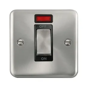 Deco Plus - 50A 1 Gang Double Pole Switch With Neo