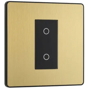 EVOLVE BRUSHED BRASS (BLACK) 200W SINGLE TOUCH DIM