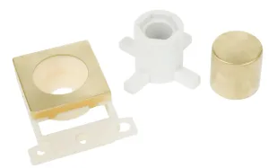 Dimmer Module Mounting Kit - Satin Brass