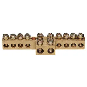 Brass terminal, 8x10mm- - 2x16mm-