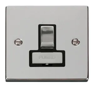 13A Fused 'Ingot' Switched Connection Unit - Black