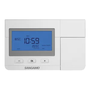 CHOICE PLUS ROOM THERMOSTAT DIGITAL WHITE 7 DAY PR