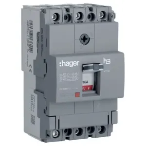 MCCB h3 x160 TM 3x16A 25kA