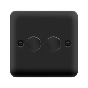 2GANG 2WAY 0-100W LED DIMMER SWITCH MB
