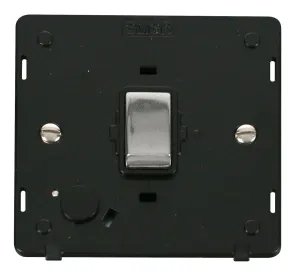 Ingot 20A DP Switch With Flex Outlet  Insert - Bla