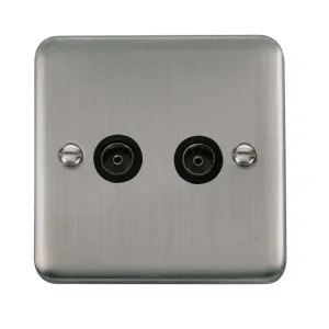 Twin Coaxial Outlet