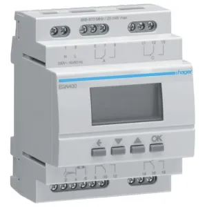 Multi-funct. Time switch 4 channels Blue