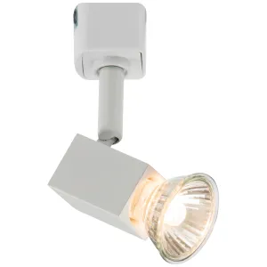 230V GU10 Track Spotlight - White