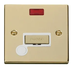 13A Fused 'Ingot' Connection Unit With Flex Outlet