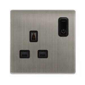13A 1G RF SMART SOCKET DEFINITY SS BK