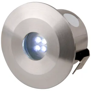 IP44 Stainless Steel LED Kit 4 x 0.5W Blue LEDs