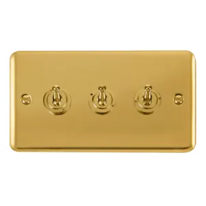 10AX 3 Gang 2 Way Toggle Switch