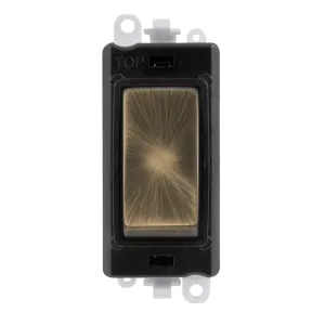 20AX 3 Position Switch Module - Black - Antique Br