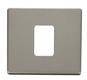 Definity - 50A 1 Gang Switch - Cover Plate - Stain