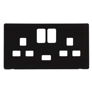 13A 2G SW SKT 2.1A USB DEFINITY COVER MB