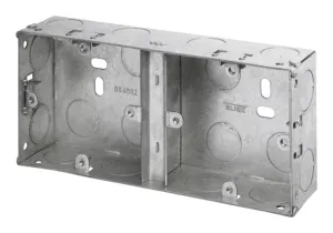 1+1 Dual Accessory Box - 35mm Deep