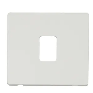 20A 1 GANG SWITCH PLATE  - MW