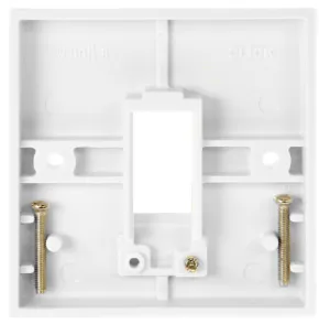 Frontplate, 1 Gang 1 Aperture