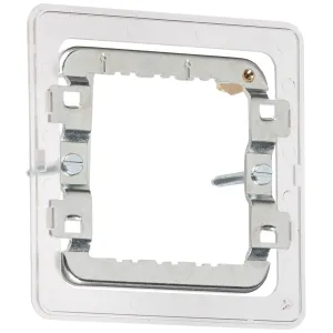 1-2G grid mounting frame for Screwless