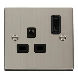 INGOT 13A 1G RF SMART SOCKET DECO SS BK