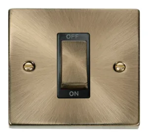 Deco - 50A 1 Gang Double Pole Switch - Ingot Rocke