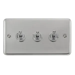 10AX 3 Gang 2 Way Toggle Switch
