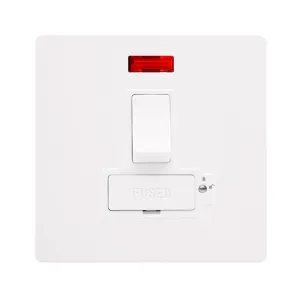 13A LOCKABLE  SWITCHED FUSED CONNECTION UNIT WITH