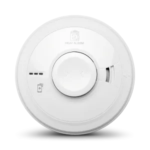 Heat Alarm. 230V with 10 Year Rechargeable Lithium