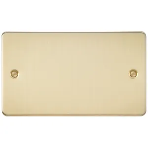 2G Blanking Plate - Brushed Brass