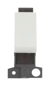 10A 3 Position Retractive Switch - Click White