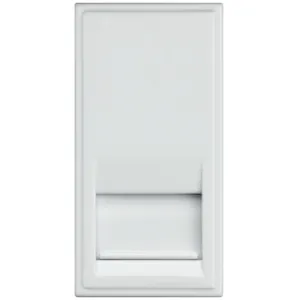 RJ45 - CAT 6 UTP Euromodule White