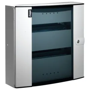 JK112 64 Module Side DIN Rail Box Glazed