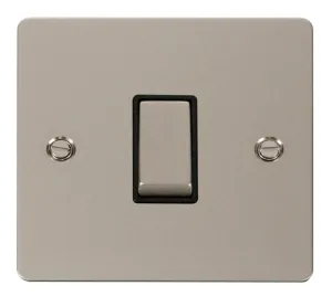 Ingot 10AX 1 Gang 2 Way Switch  - Black