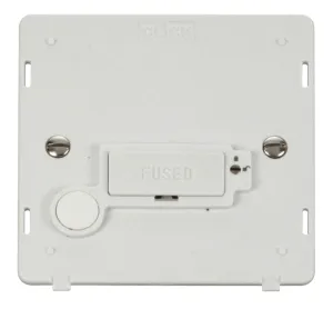 13A Fused Connection Unit With Flex Outlet  (Locka