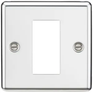1G Modular Faceplate - Polished Chrome