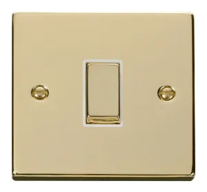 1 Gang Intermediate 'Ingot' 10AX Switch - White