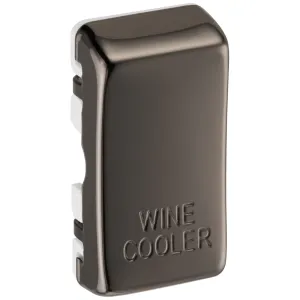 GRID ROCKER "WINE COOLER" - BLACK NICKEL - PACK 10