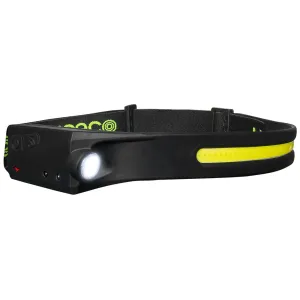 FLEXIBLE HEADTORCH WITH MOTION SENSOR 350LM+150LM